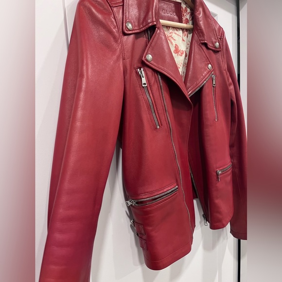 Gucci leather biker jacket - Picture 5 of 9